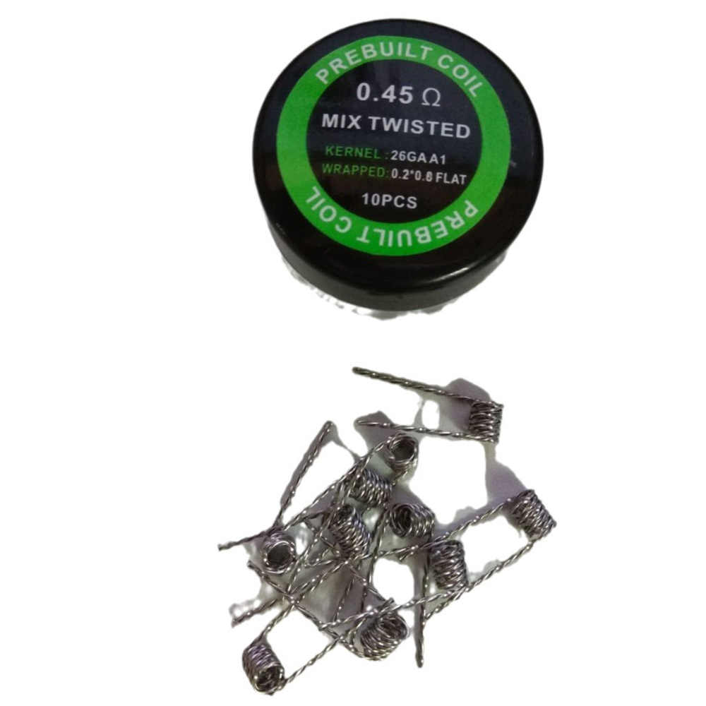 10Pcs/Box Fuse A1 Heating Wire - Clapton Wire Pre Built avaliação e preço