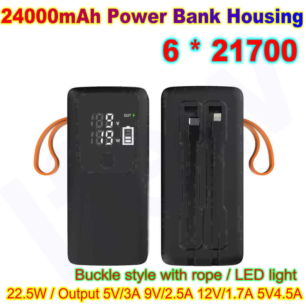 21700  Battery Case Power Bank - Battery Case Storage avaliação e preço