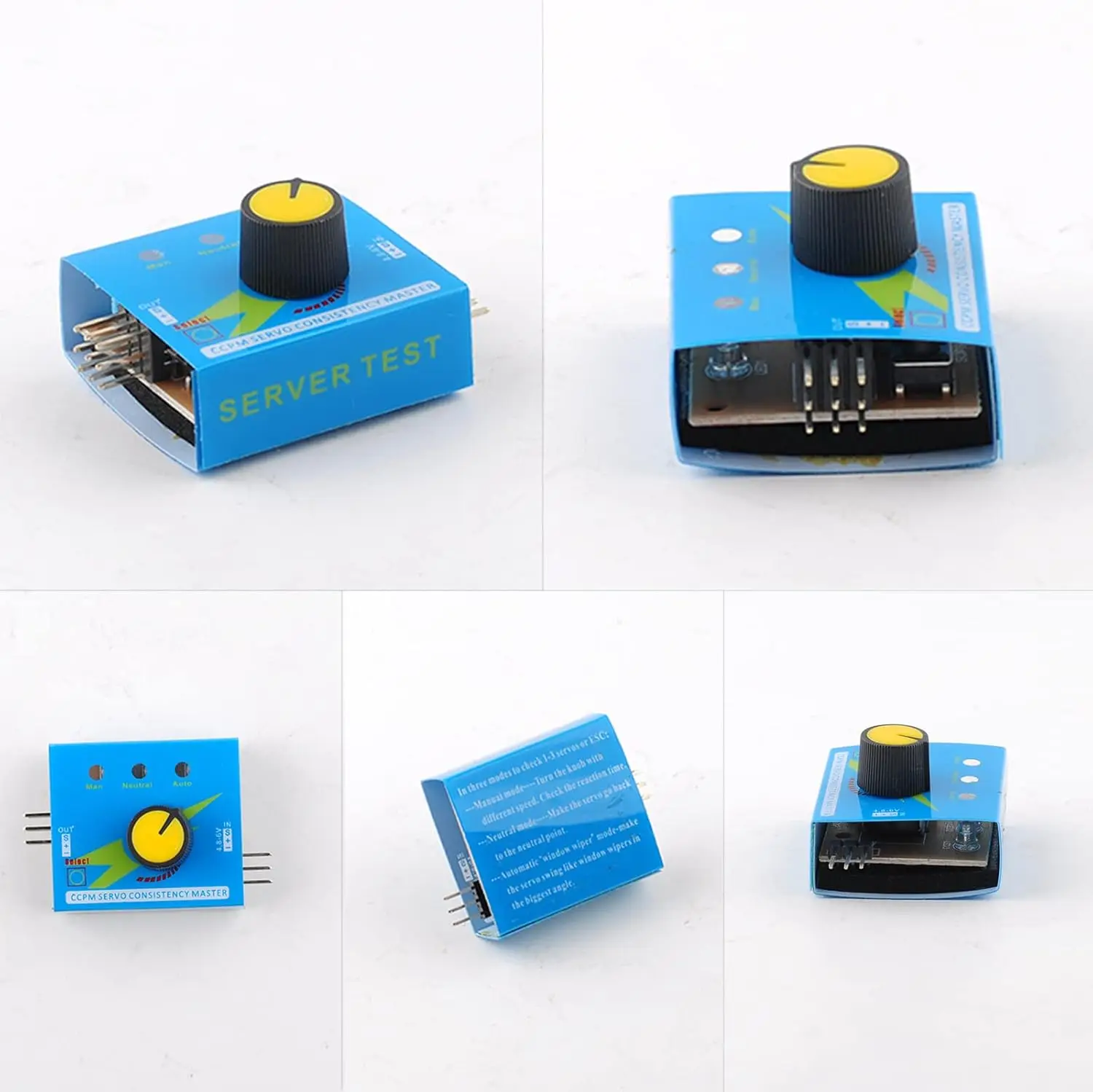 Servo Tester 3CH Digital ESC S - Battery Case Storage avaliação e preço