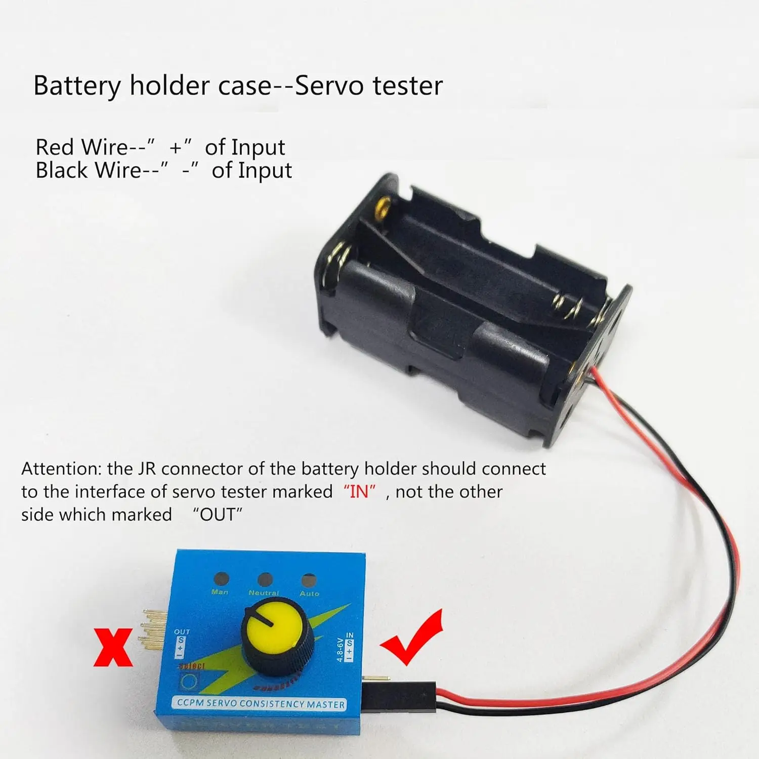 Servo Tester 3CH Digital ESC S - Battery Case Storage avaliação e preço