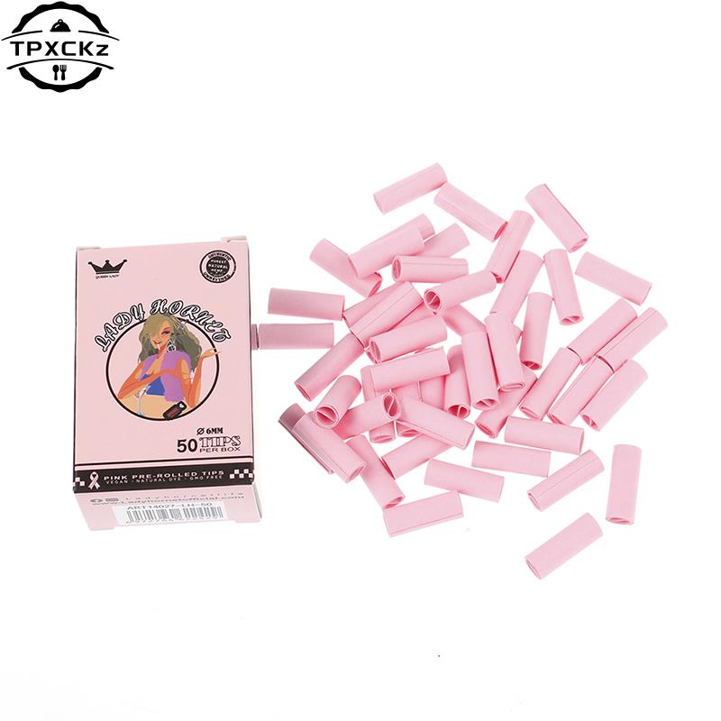 50pcs 6MM Pre Rolled Natural U - Weed Vaping Accessories avaliação e preço