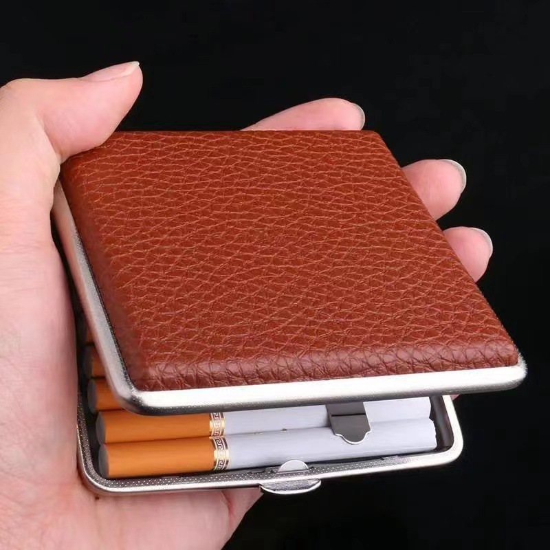 Metal Cigarette Case 20pcs Lea - Smoking & Vaping Accessories avaliação e preço