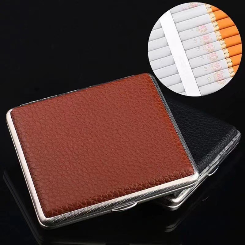 Metal Cigarette Case 20pcs Lea - Smoking & Vaping Accessories avaliação e preço