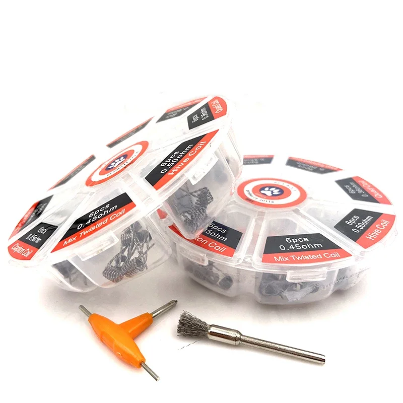 Seawolf Prebuilt Coil 8 Styles - Clapton Wire Pre Built avaliação e preço