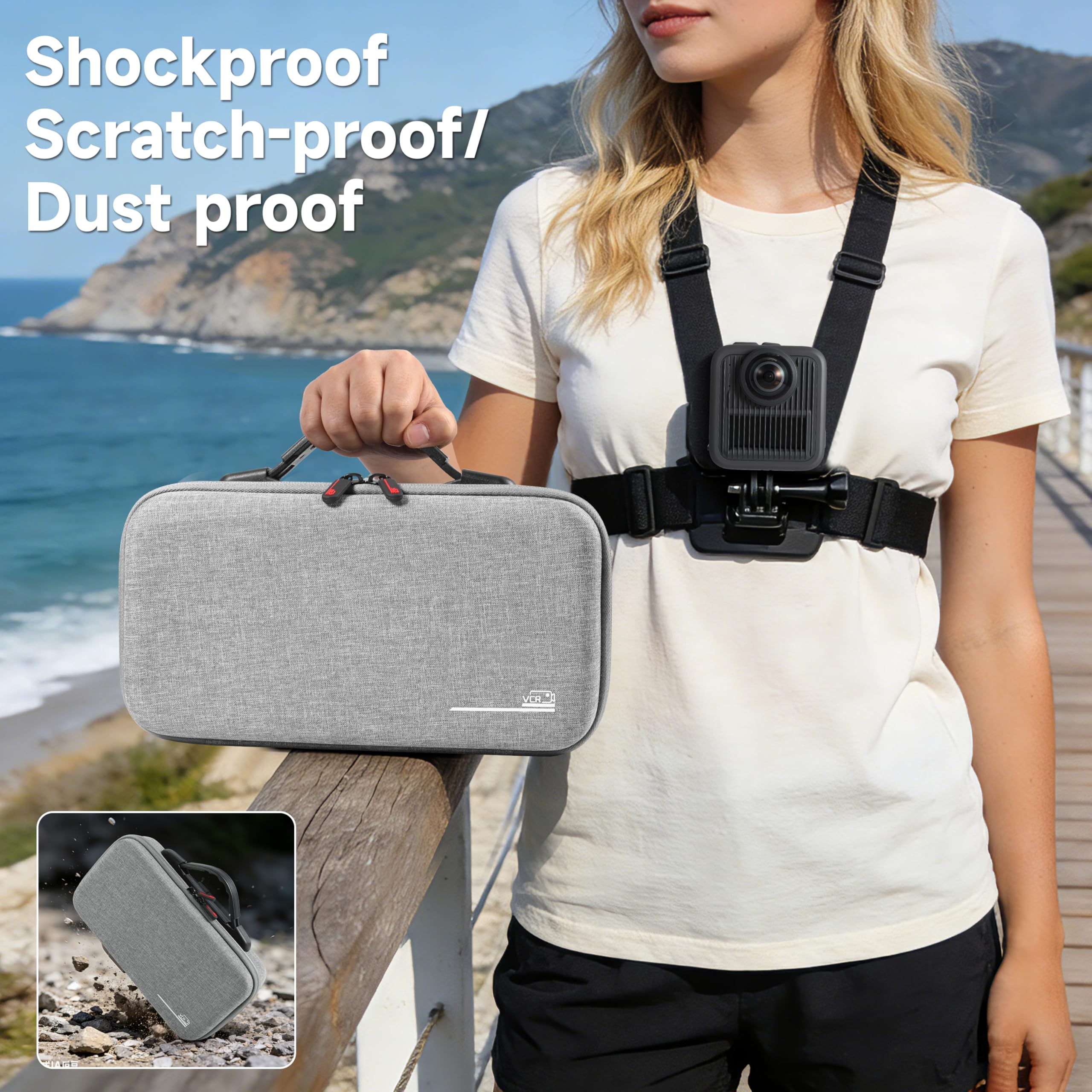 Carrying Case for Gopro Max 2  - Battery Case Storage avaliação e preço