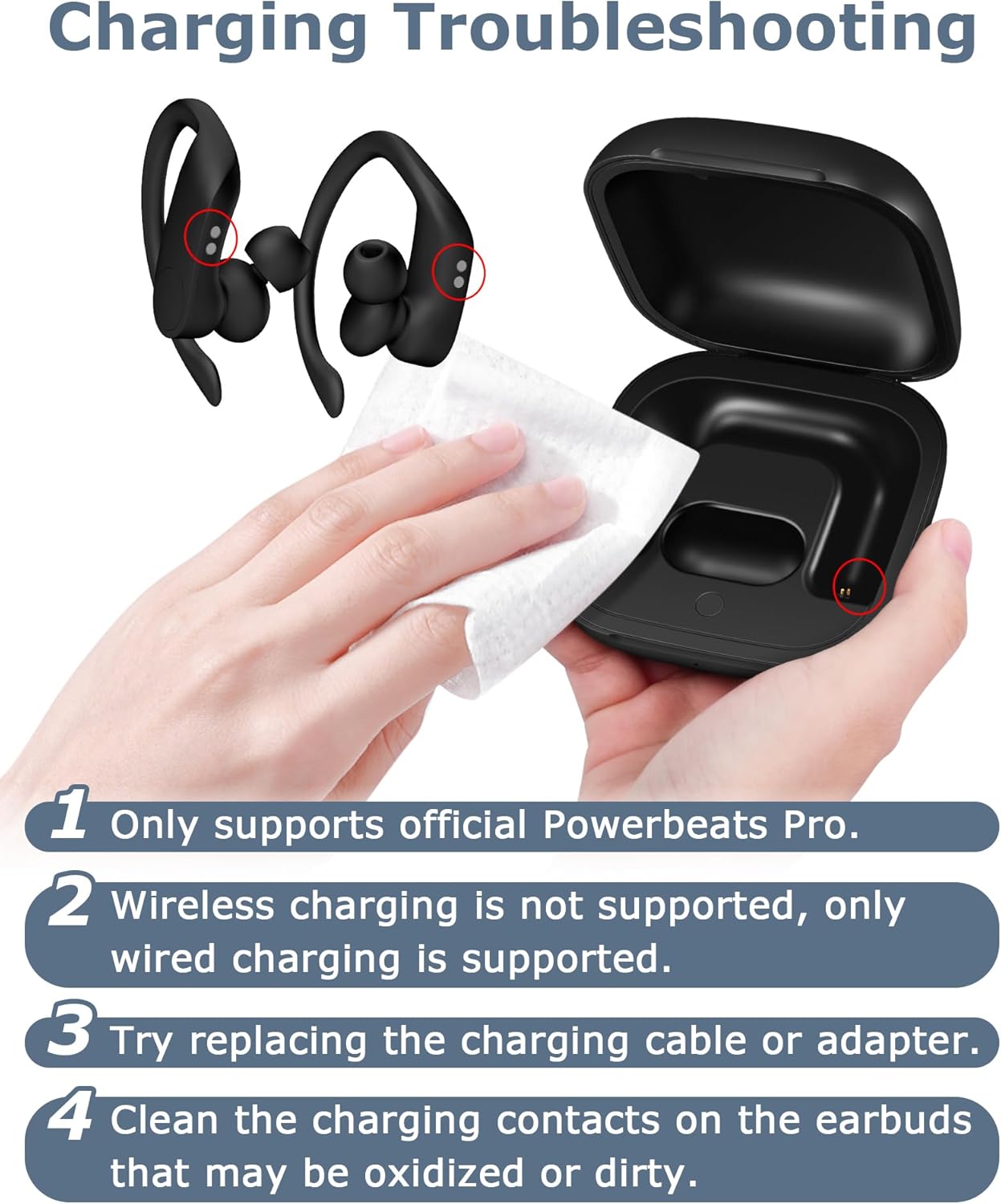 Replacement Charging Case For  - Battery Case Storage avaliação e preço