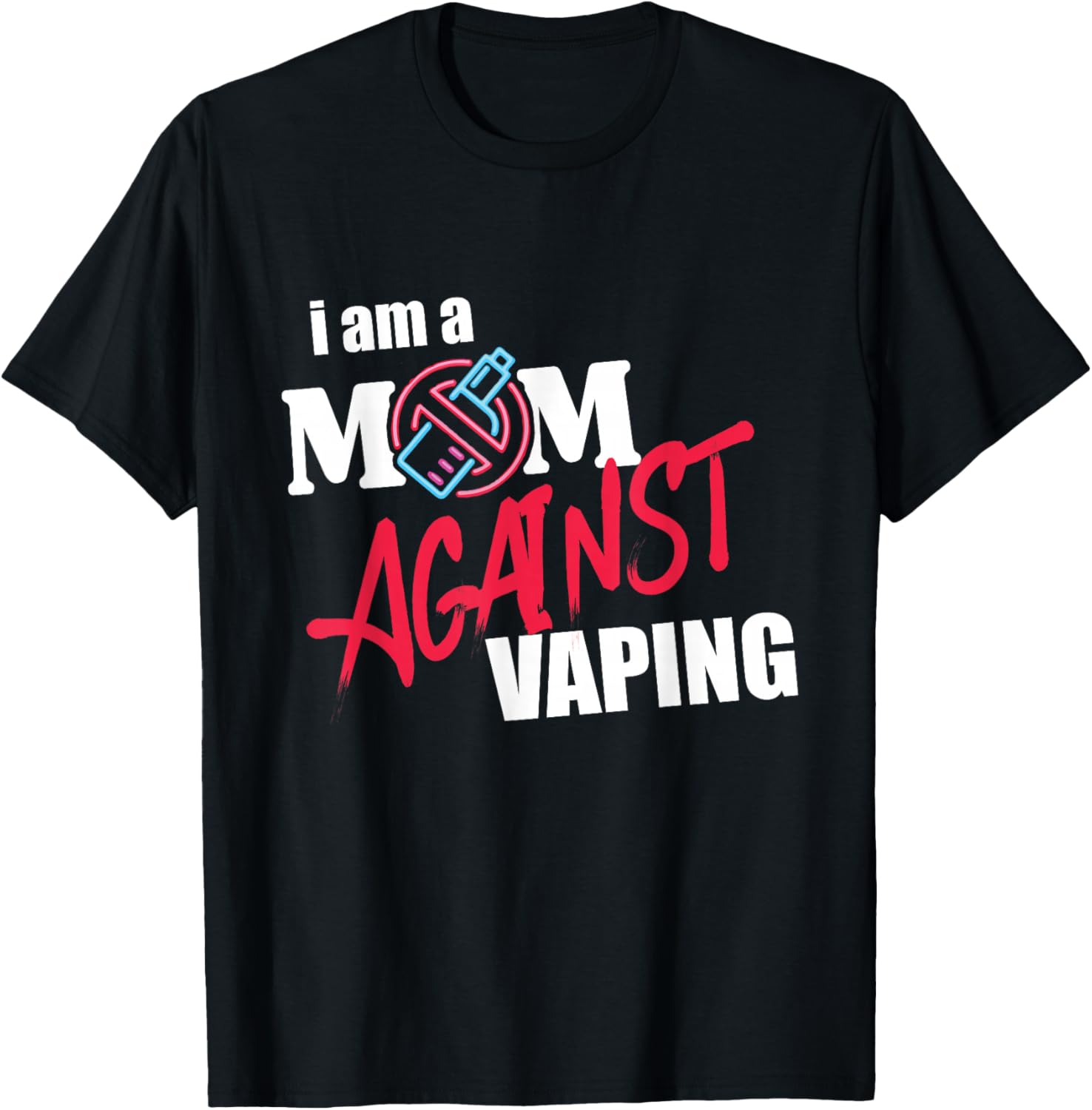 Mom Against Vaping Graphic Tee - Vaping Shop avaliação e preço