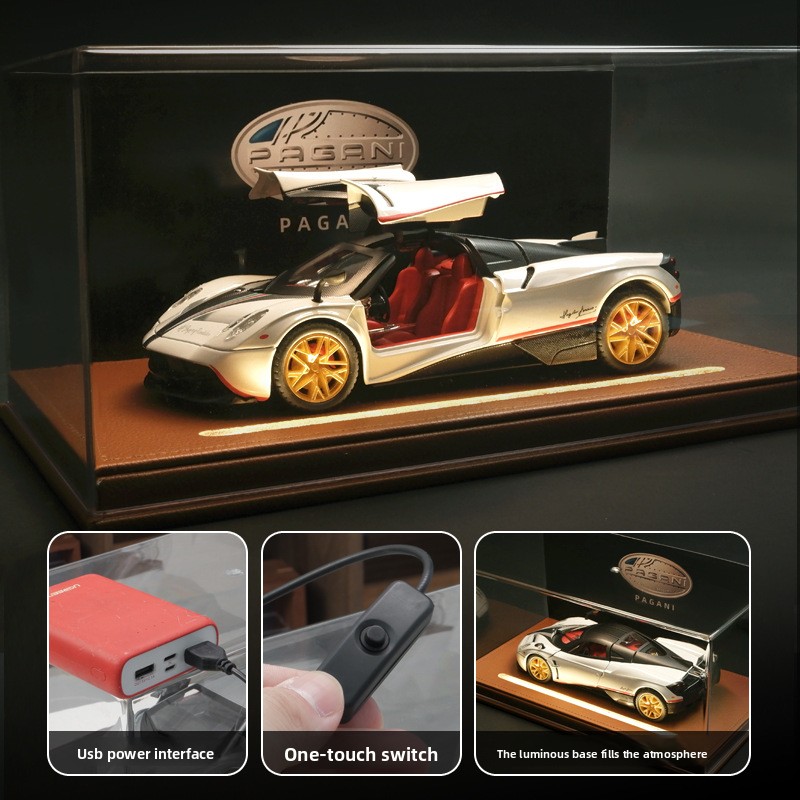 Acrylic Display Box with Light - Battery Case Storage avaliação e preço