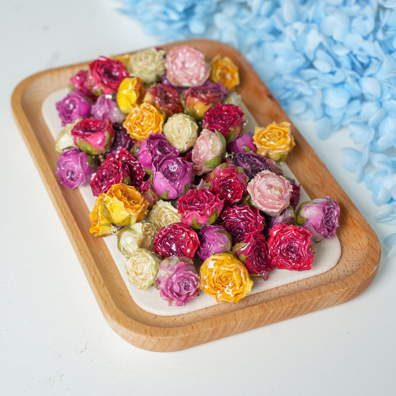 5pcs Drip Glue Roses Dried Flo - Drip Tip Resin avaliação e preço
