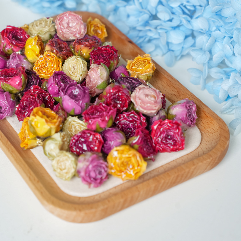 5pcs Drip Glue Roses Dried Flo - Drip Tip Resin avaliação e preço