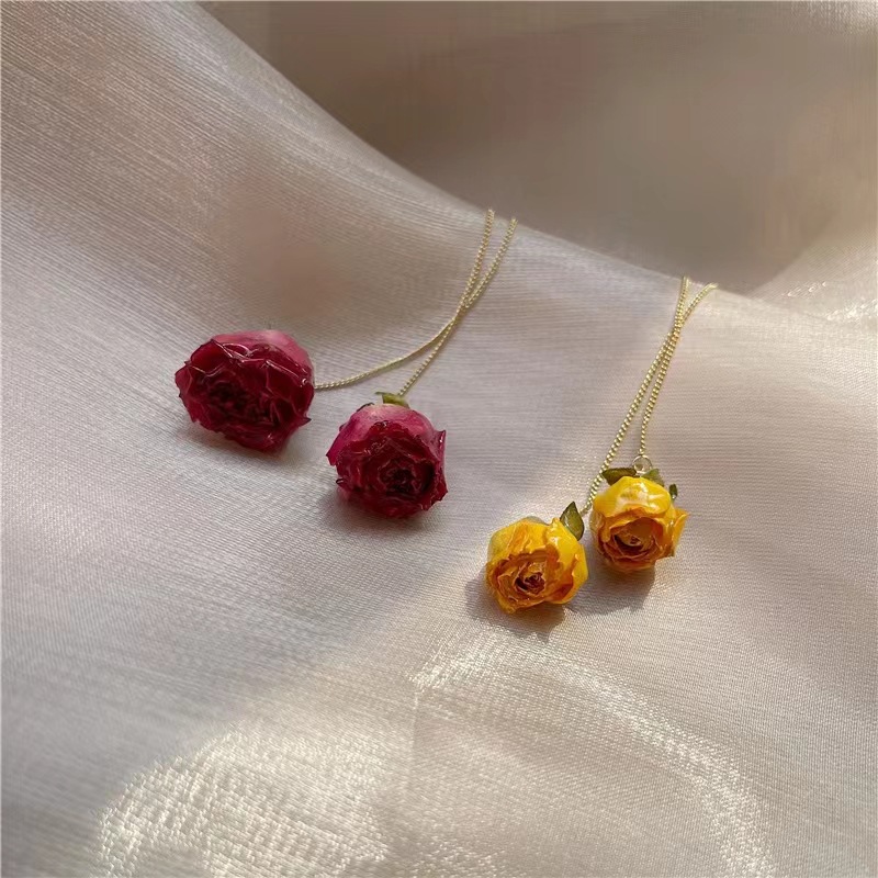 5pcs Drip Glue Roses Dried Flo - Drip Tip Resin avaliação e preço