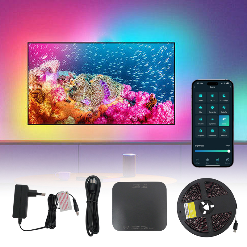 STTL Smart Tuya TV LED 8.5m Ba - Battery Case Storage avaliação e preço