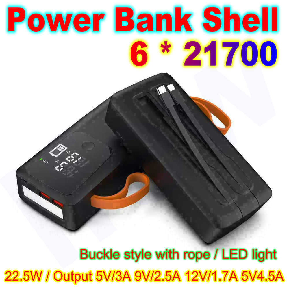 21700 Battery Power Bank Housi - Battery Case Storage avaliação e preço
