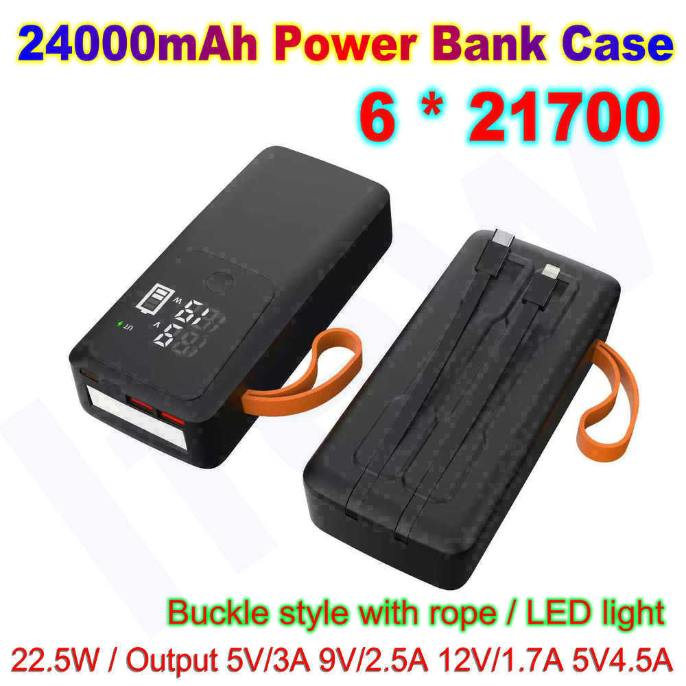 21700 Battery Power Bank Housi - Battery Case Storage avaliação e preço