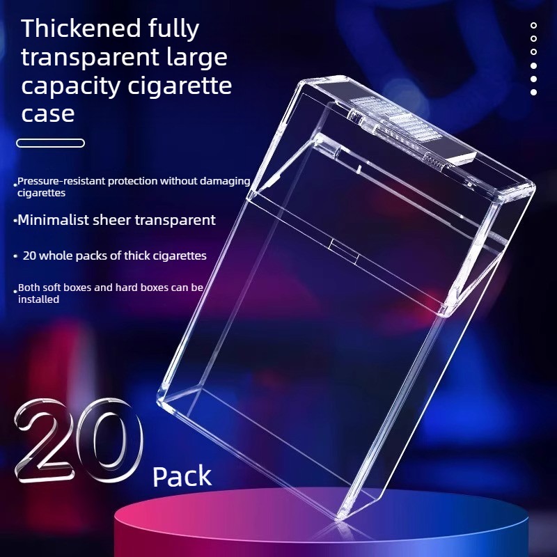 Transparent Flip Cover Sliding - Smoking & Vaping Accessories avaliação e preço