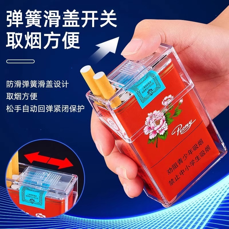 Transparent Flip Cover Sliding - Smoking & Vaping Accessories avaliação e preço