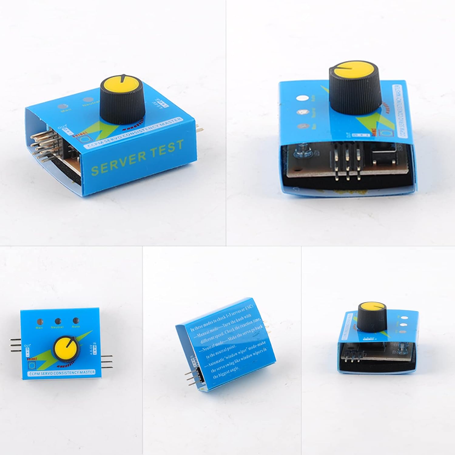 3CH Digital Servo Tester ESC S - Battery Case Storage avaliação e preço