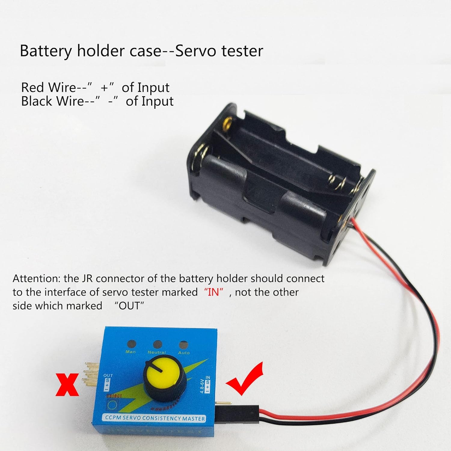 3CH Digital Servo Tester ESC S - Battery Case Storage avaliação e preço