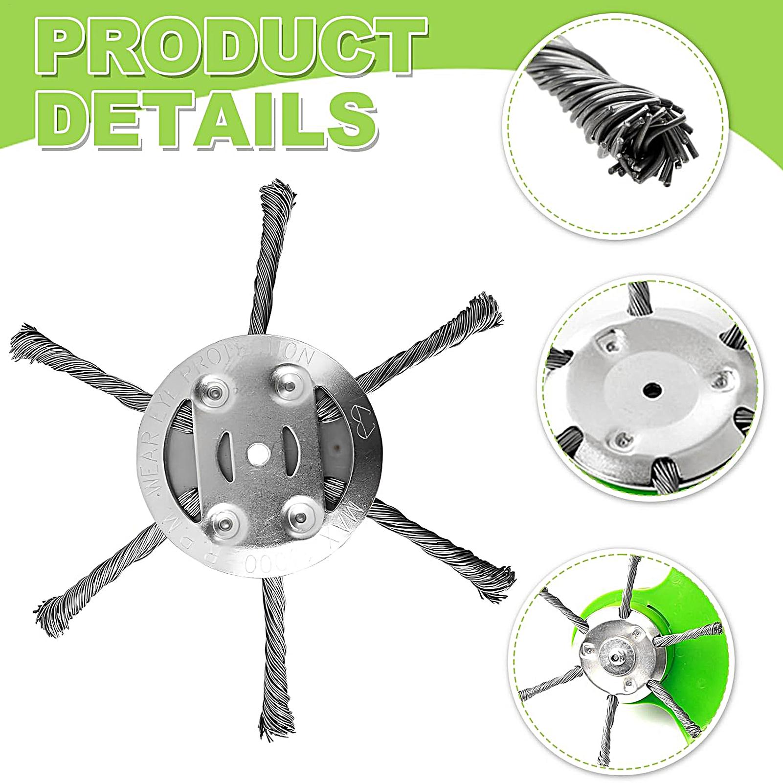 Steel Grass Trimmer Head Cutte - Dry Herb Vaping Accessories avaliação e preço