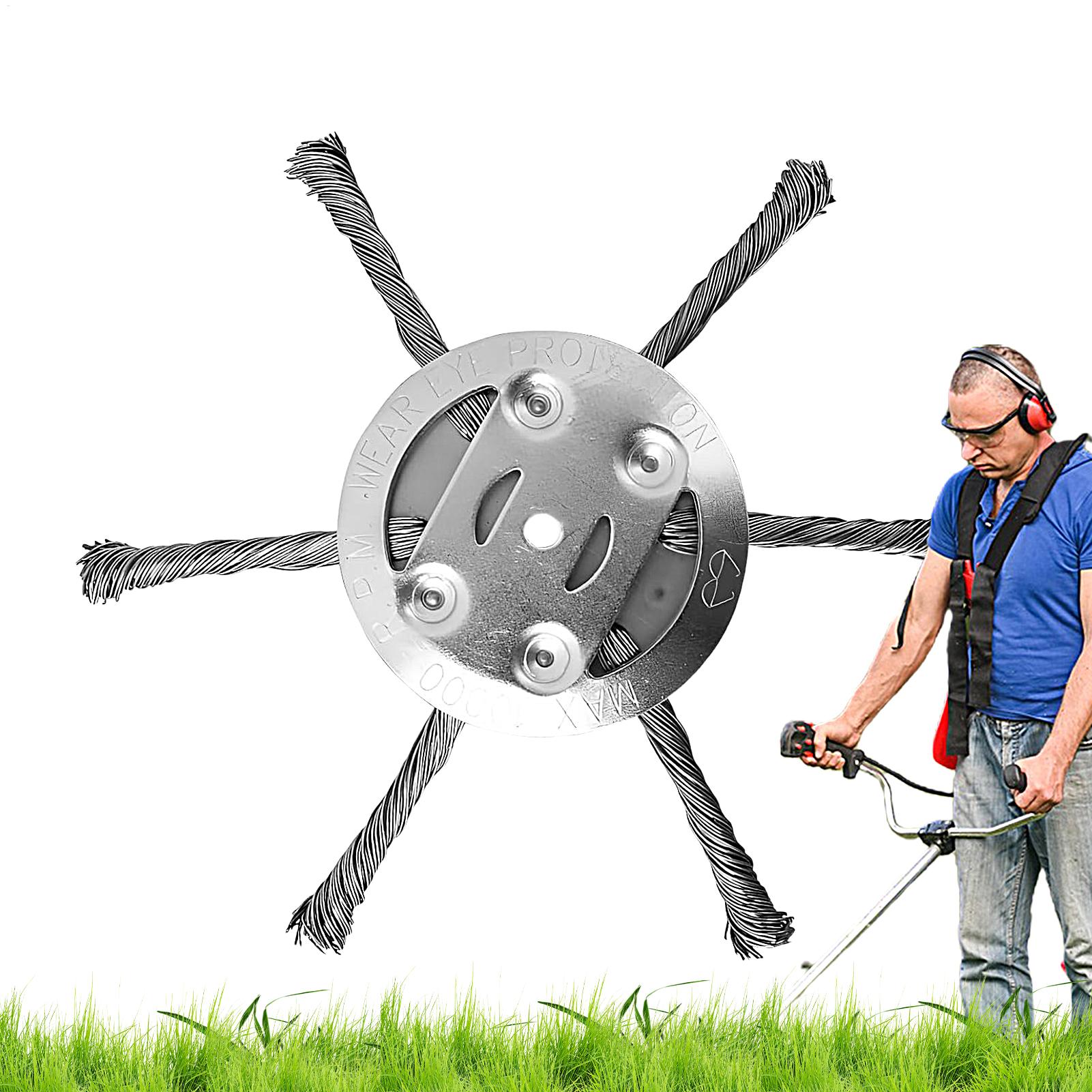 Steel Grass Trimmer Head Cutte - Dry Herb Vaping Accessories avaliação e preço