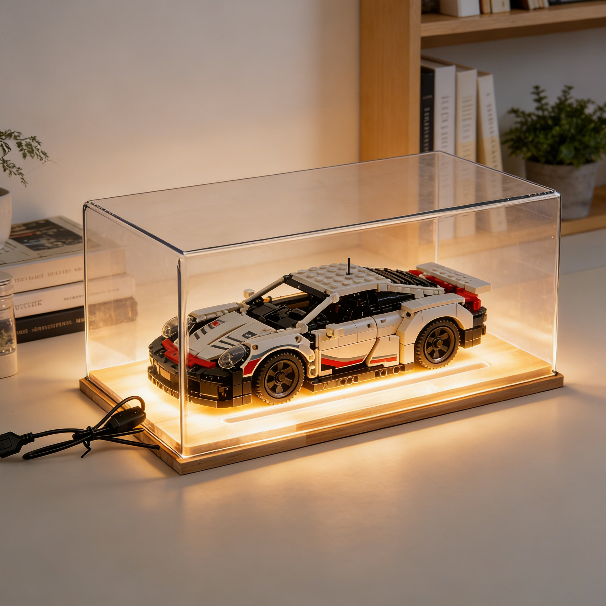 1:18 Car Model Base PVC Dust C - Battery Case Storage avaliação e preço
