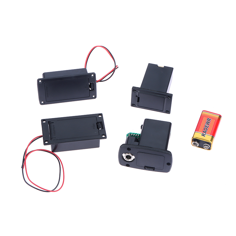 9V Battery Case Holder Battery - Battery Case Storage avaliação e preço