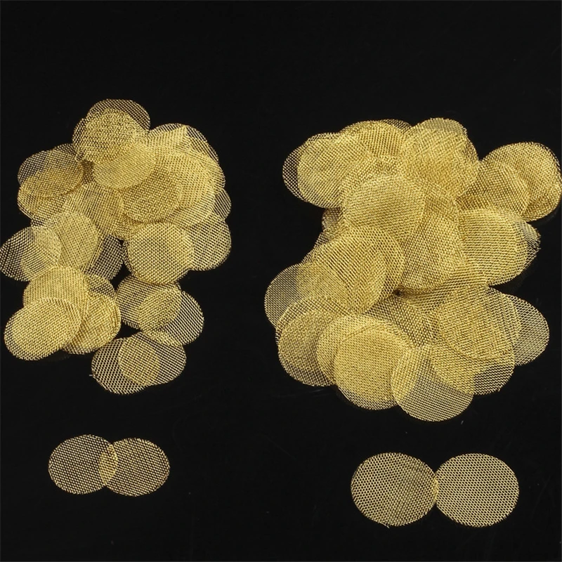100pcs/Lot 20mm Brass Copper S - Weed Vaping Accessories avaliação e preço