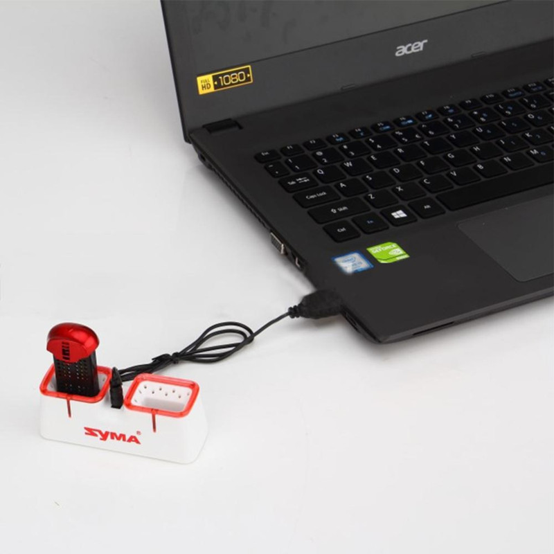 Dual USB Fast Charger for Syma - Battery Case Storage avaliação e preço