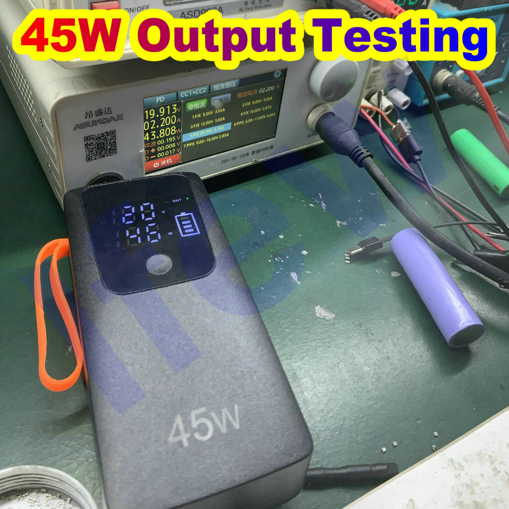45W Power Bank Shell 21700 Bat - Battery Case Storage avaliação e preço