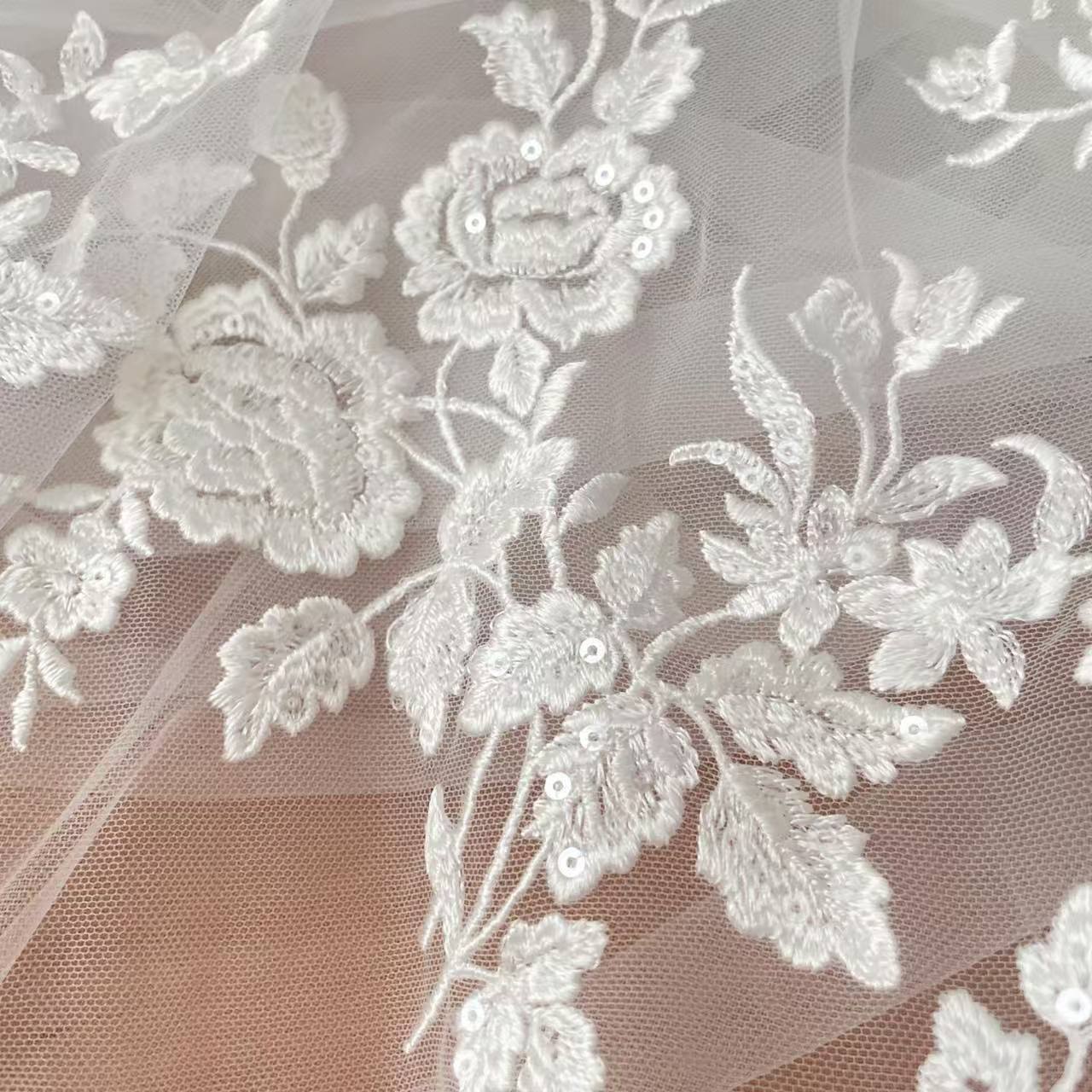 French Embroidered Lace Fabric - Dry Herb Vaping Accessories avaliação e preço