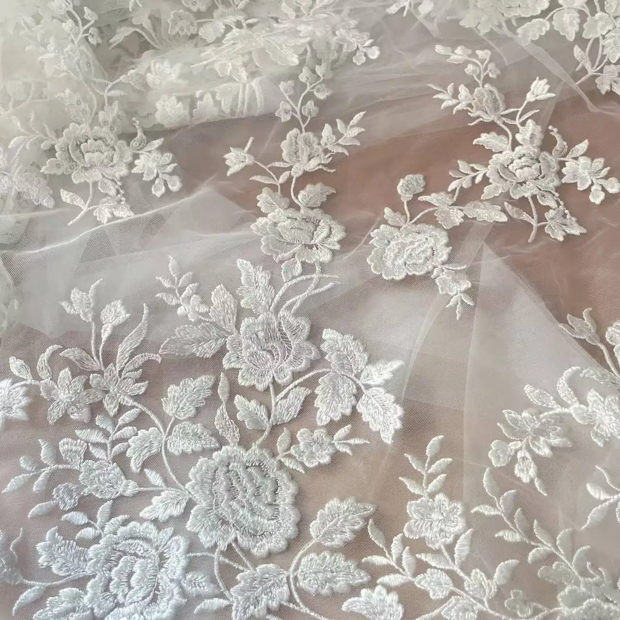 French Embroidered Lace Fabric - Dry Herb Vaping Accessories avaliação e preço